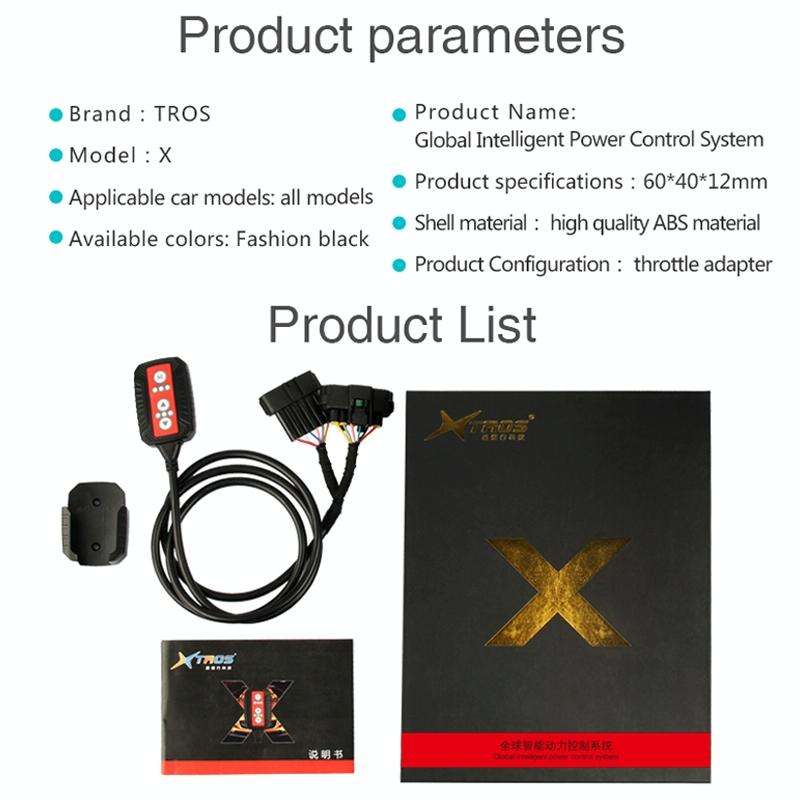 TROS X Global Intelligent Power Control System for Toyota Hilux Vigo 2006-2016, with Anti-theft /...