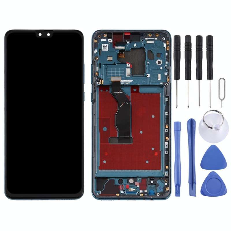 Original OLED LCD Screen for Huawei Mate 30 Digitizer Full Assembly with Frame(Green)