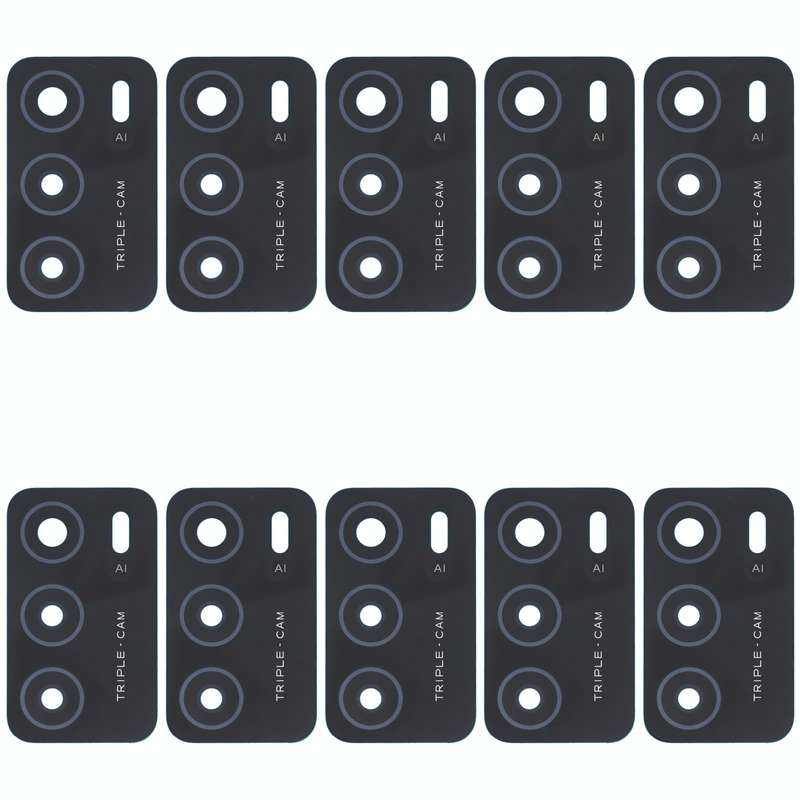 For OPPO A16/A16s/A54s 10 PCS Back Camera Lens