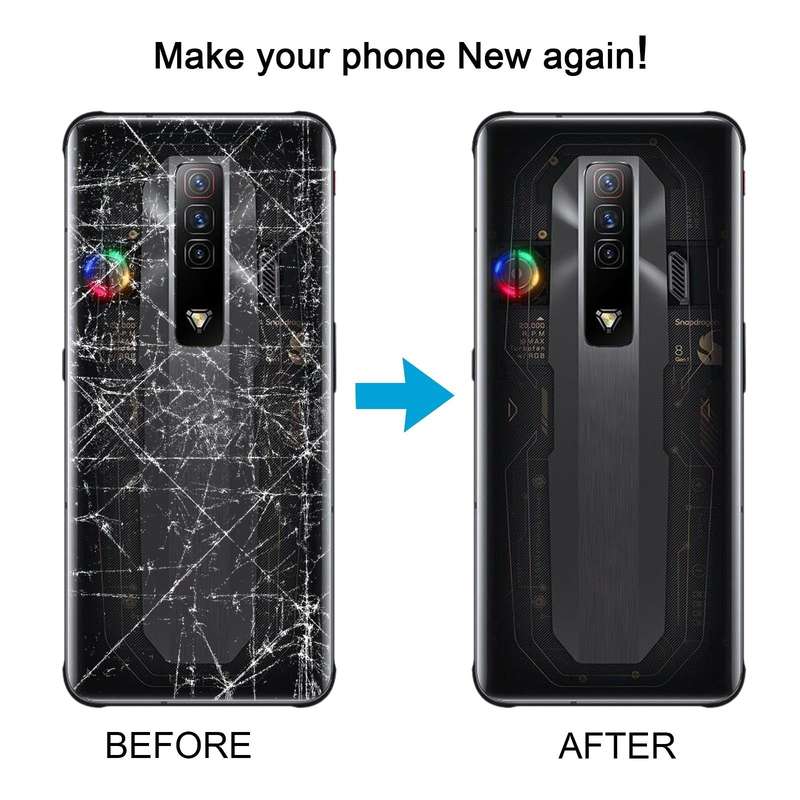For ZTE nubia Red Magic 7 NX679J Battery Back Cover(Decepticons)