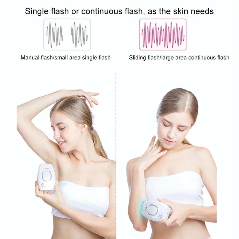 Aimanfun 100000 Flash Professional IPL Epilator Laser Hair Removal Women Painless Threading Hair ...