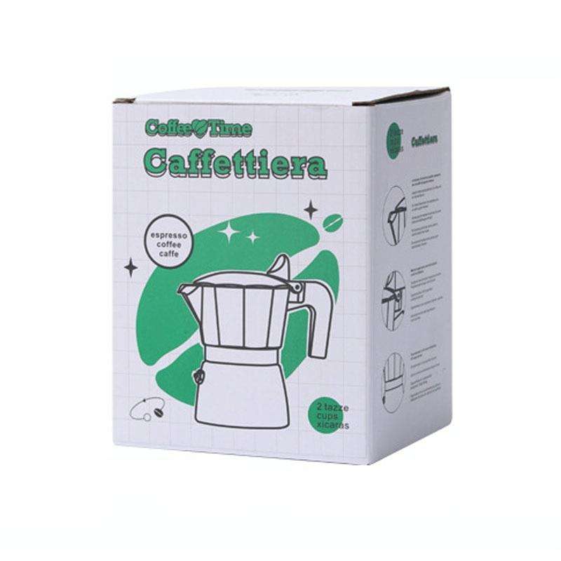 100ml Dual Valve Mocha Pot Espresso Machine Outdoor Coffee Brewing Pot Extraction Tool(Green)