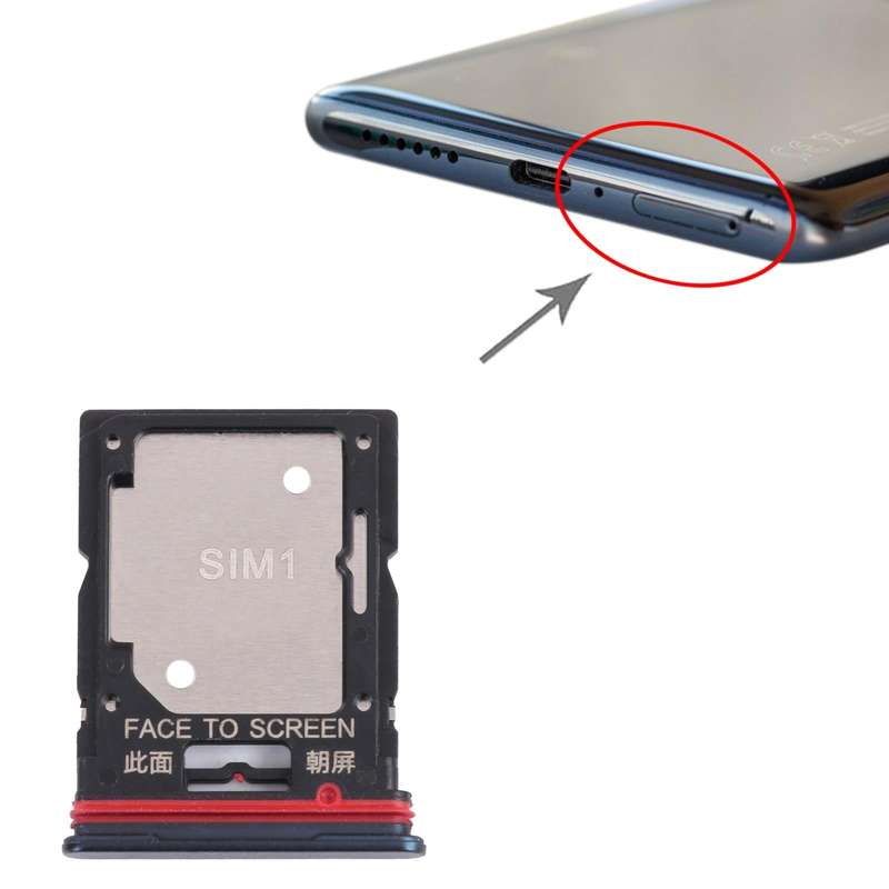SIM Card Tray + SIM Card Tray / Micro SD Card Tray for Xiaomi Redmi Note 11 Pro (China) 21091116C...