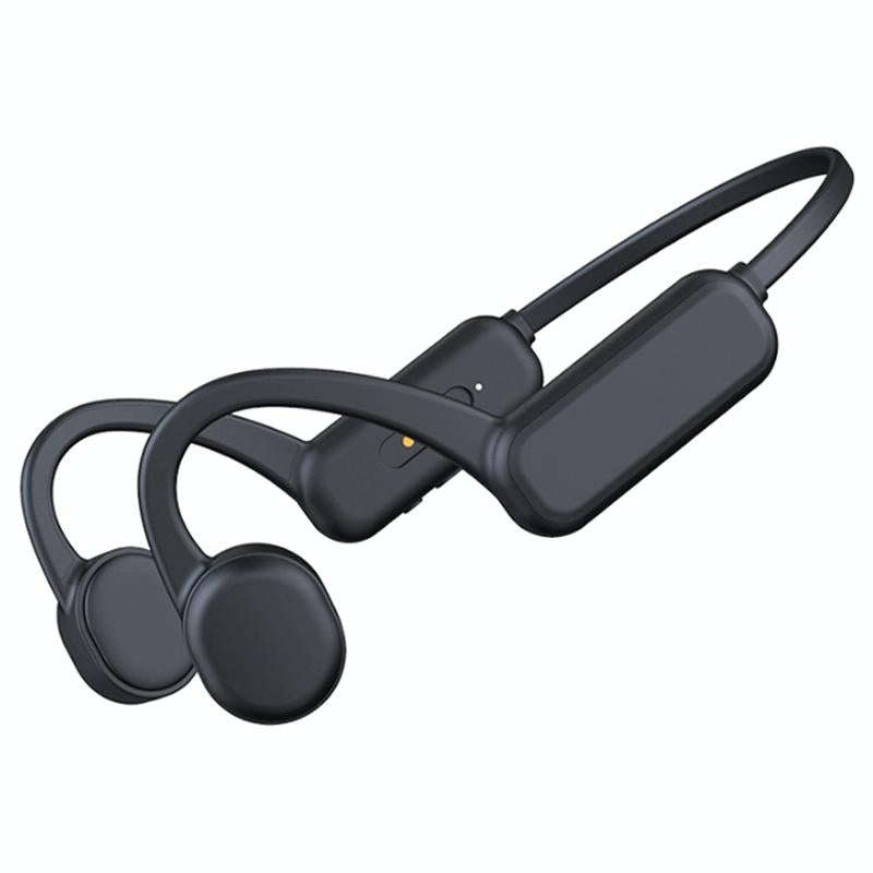 DG-X18 Bone Conduction Bluetooth Headphones Swimming IPX8 Waterproof Sports Headphones, Memory Ca...