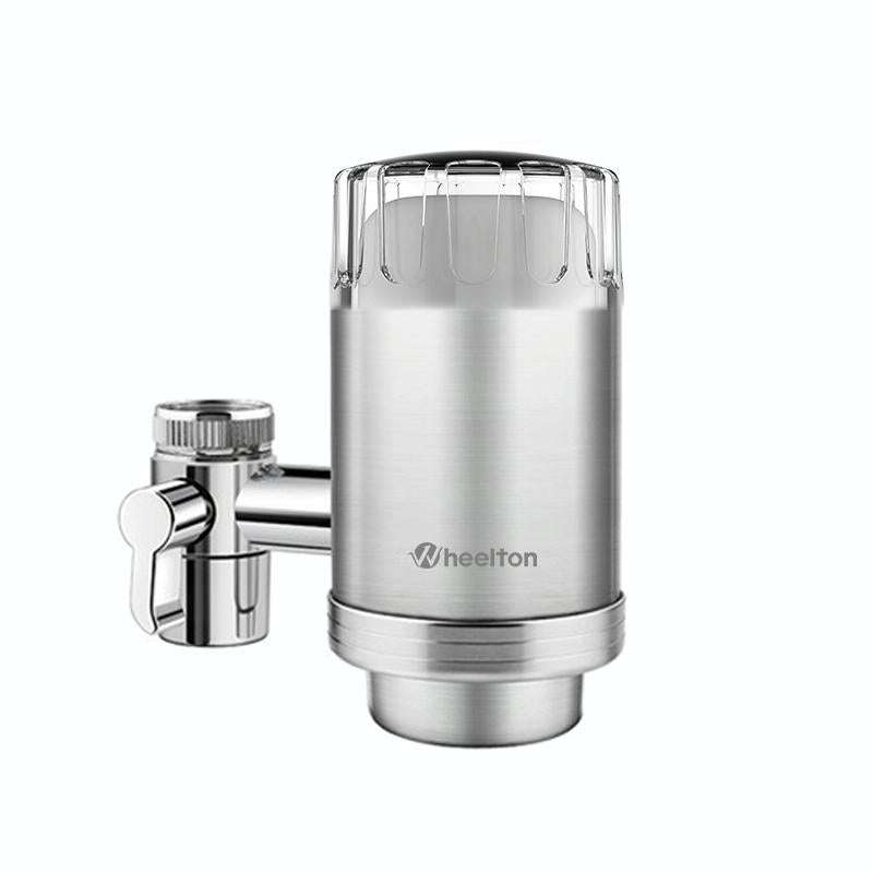WHEELTON WHT-F202 Kitchen Faucet Filter Water Purifier Ceramic Core Stainless Steel Filter