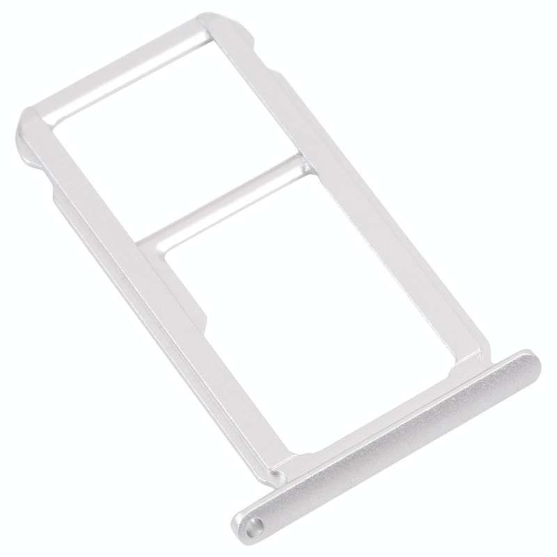 SIM Card Tray + SIM Card Tray / Micro SD Card Tray for Honor Mate 9 Lite (Silver)