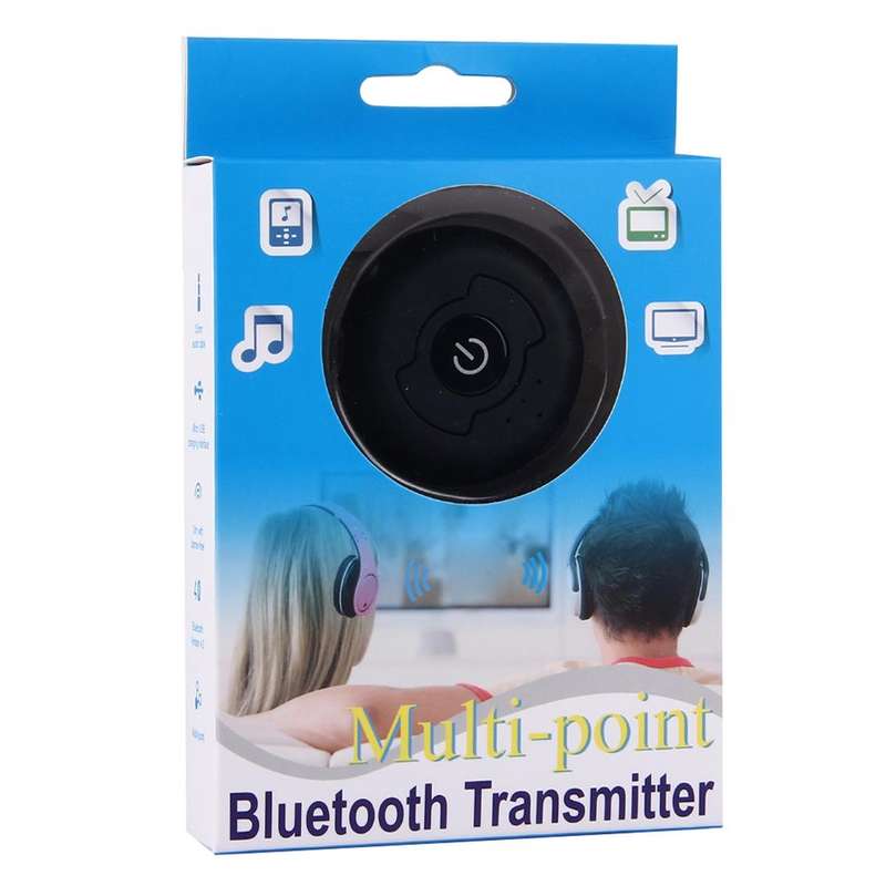 H366T Portable Multi-point Bluetooth 4.0 Audio Transmitter for iPhone, Samsung, HTC, Sony, Google...