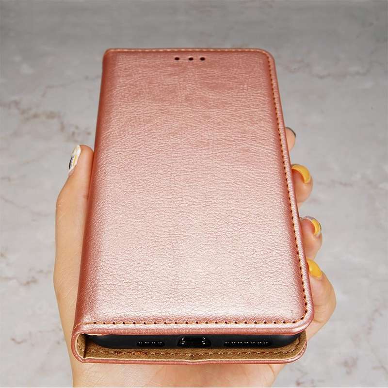 For Samsung Galaxy A10 PU + TPU Gloss Oil Solid Color Magnetic Horizontal Flip Leather Case with ...