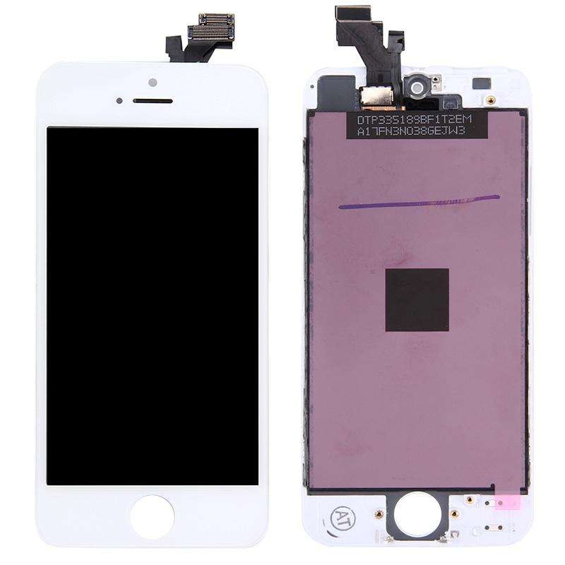 5 PCS Black + 5 PCS White TFT LCD Screen for iPhone 5 with Digitizer Full Assembly