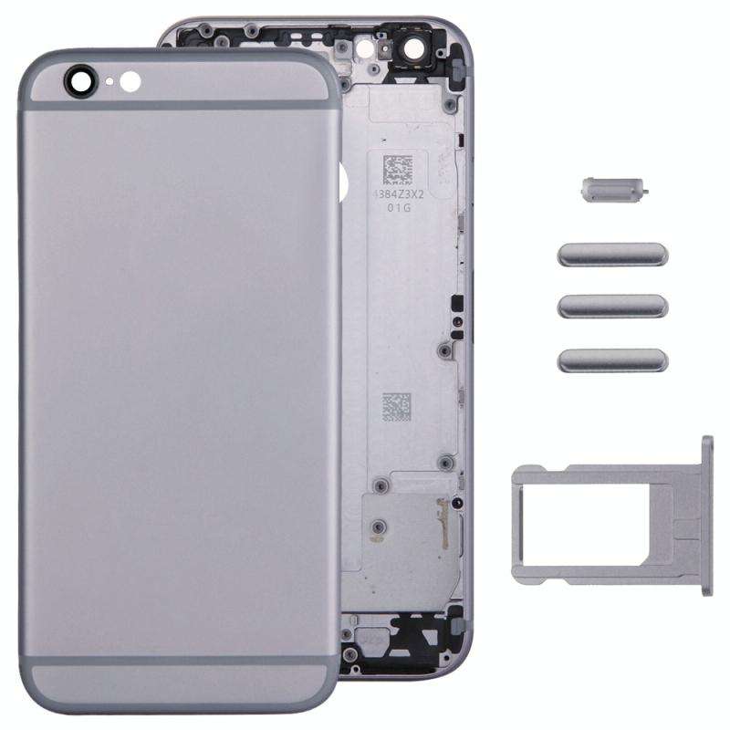 Full Assembly  Housing Cover for iPhone 6 Plus, Including Back Cover & Card Tray & Volume Control...