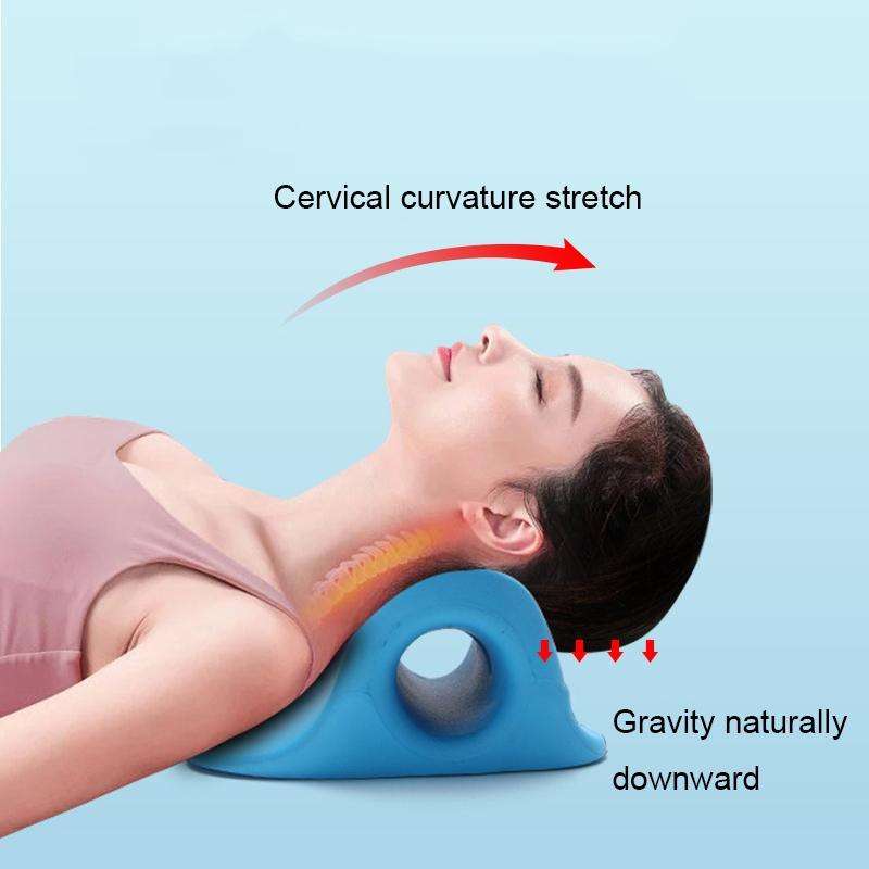 Gravity Shiatsu Cervical Spine Massager Home Neck and Back Massage Pillow