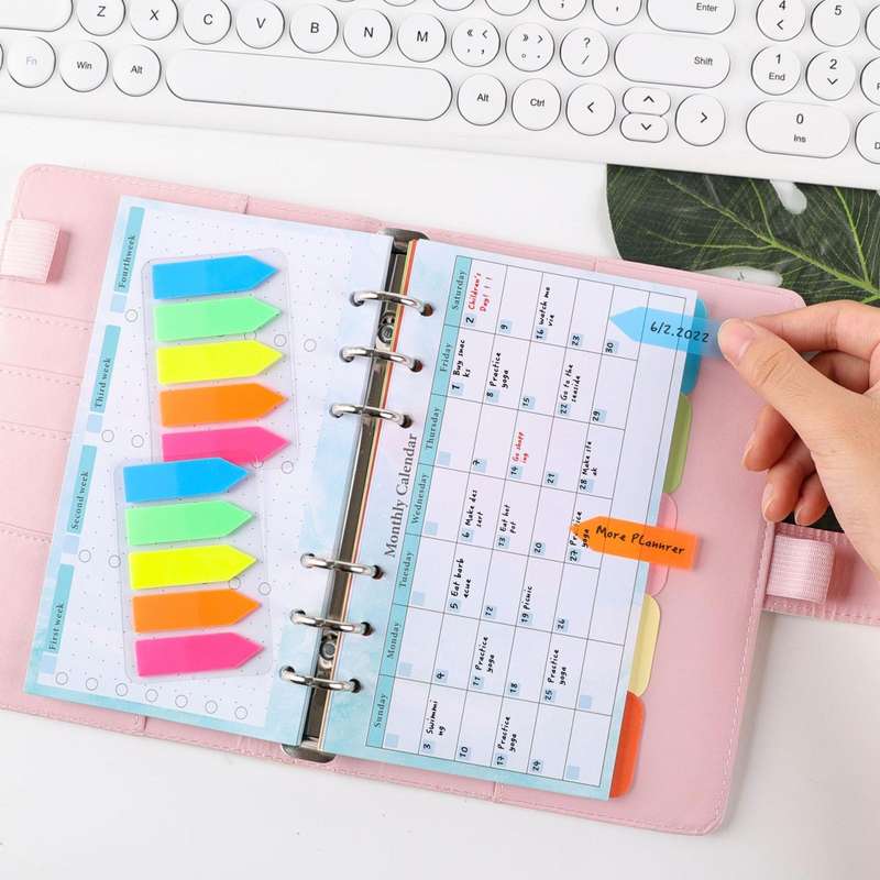 A6 6 Hole Budget Book Loose-leaf Replacement Core Handbook Insert,Spec: 3 In 1