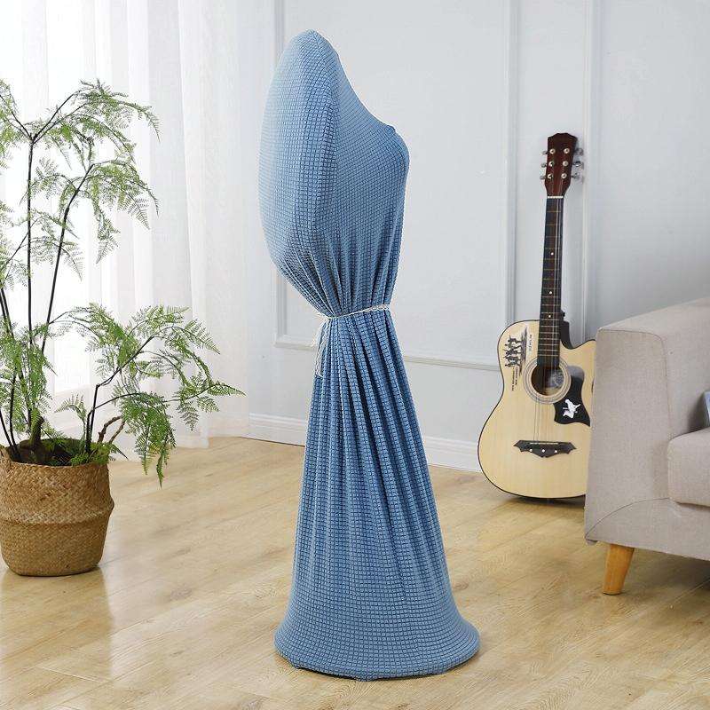 Round Elasticity Fan Dust Cover Household Use Fabric Fan Protective Cover, Size: 110x45cm(Blue)