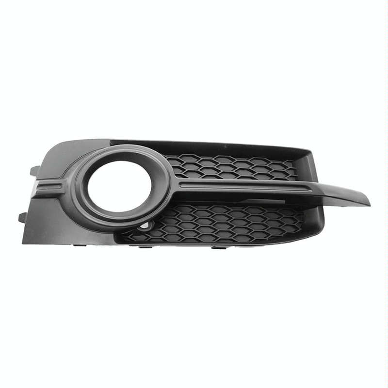 For Audi A1 8X 2011-2014 1 Pair Car Bumper Fog Lamp Decorative Cover Lower Grille Fog Lamp Frame ...