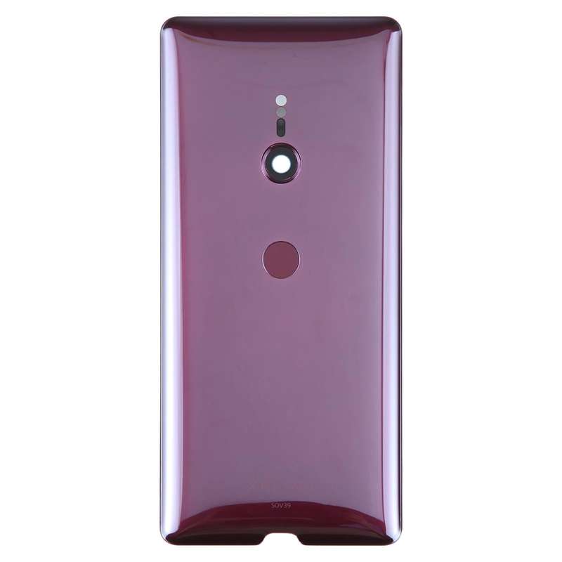 Original Battery Back Cover with Fingerprint for Sony Xperia XZ3(Rose Red)
