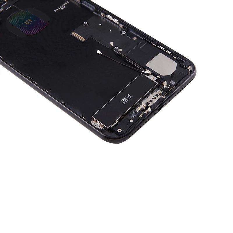 Battery Back Cover Assembly with Card Tray for iPhone 7 Plus (Jet Black)