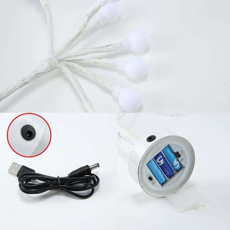 60cm Christmas Decoration Luminous LED Lantern Garden Landscape Tree Light(Star)