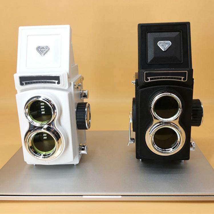 Non-Working Fake Dummy Handheld Retro DSLR Camera Model Photo Studio Props (White)