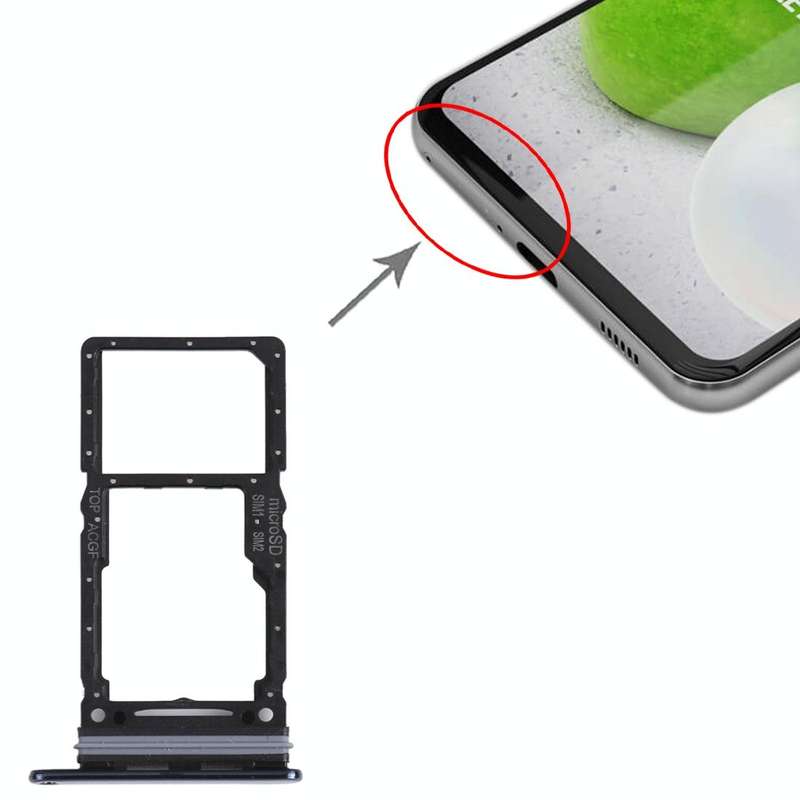 For Samsung Galaxy A73 5G SM-A736B Original SIM Card Tray + SIM Card Tray / Micro SD Card Tray (B...