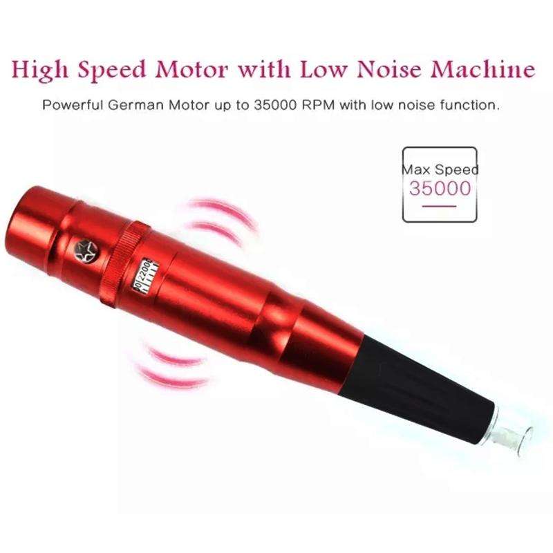 Semi-Permanent Tattoo Pen Apprentice Bleaching Lip Tattoo Eyebrow Instrument(Orange)