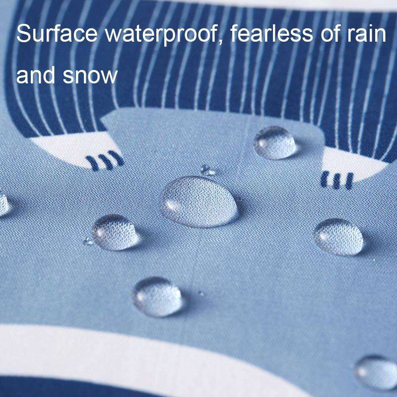 BB1021 Stroller Padded Thickened Windproof Blanket Waterproof Portable Warm Baby Blanket(Bear)
