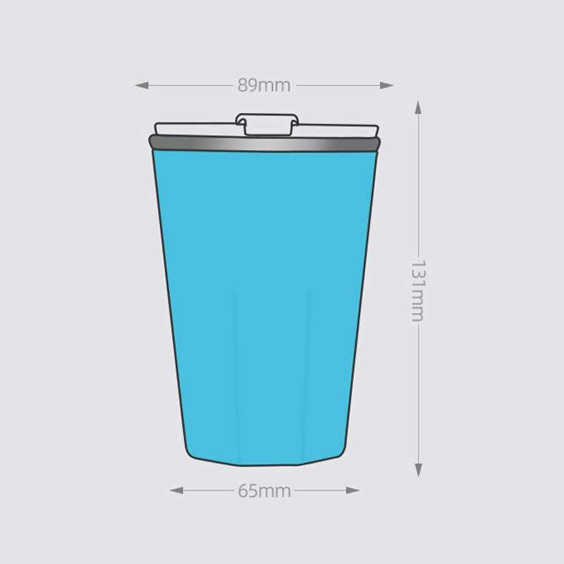 Insulated Cooling Cup Shake Cooling Cup, Capacity: 330ml(Blue)