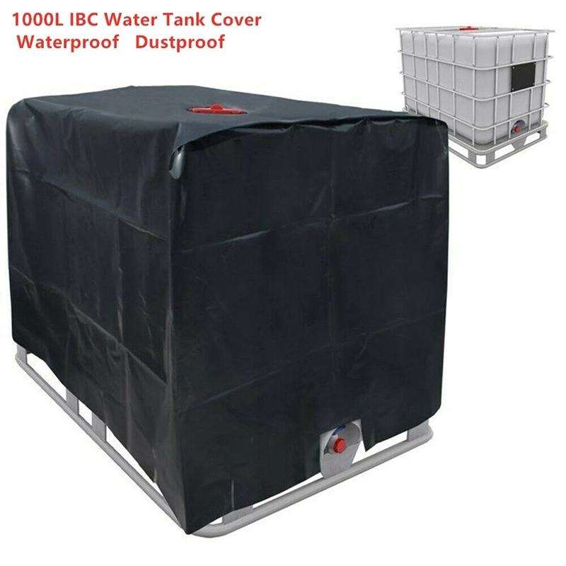210D Oxford Cloth 1000L IBC Water Tank Sunscreen Dust Cover (Green)
