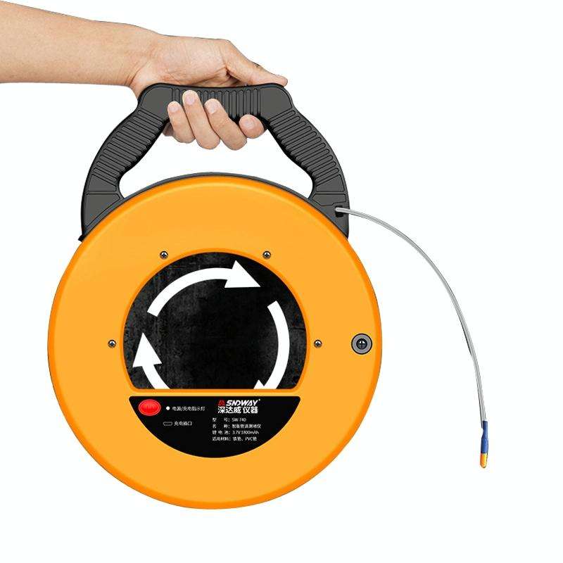 SNDWAY Pipe Scanner Thickness PVC Pipe Blockage Width Measuring Instrument, Specification:SW720 S...