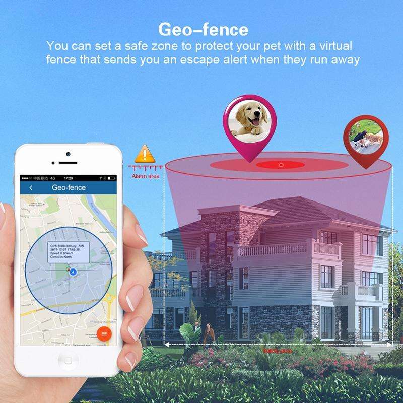 TKSTAR TK935 3000mAh GPS Pet Livestock Car Tracker IP65 Level Waterproof Locator(Black)