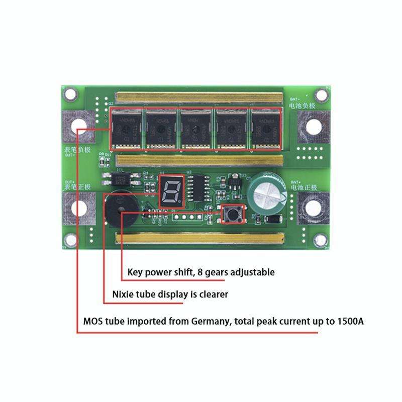 Spot Welding Machine DIY Portable Battery Storage Spot Welding Machine PCB Circuit Board Welding ...
