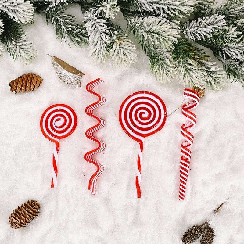 Christmas Decorations Simulation Candy Christmas Tree Ornaments, Specification: Candy Roll
