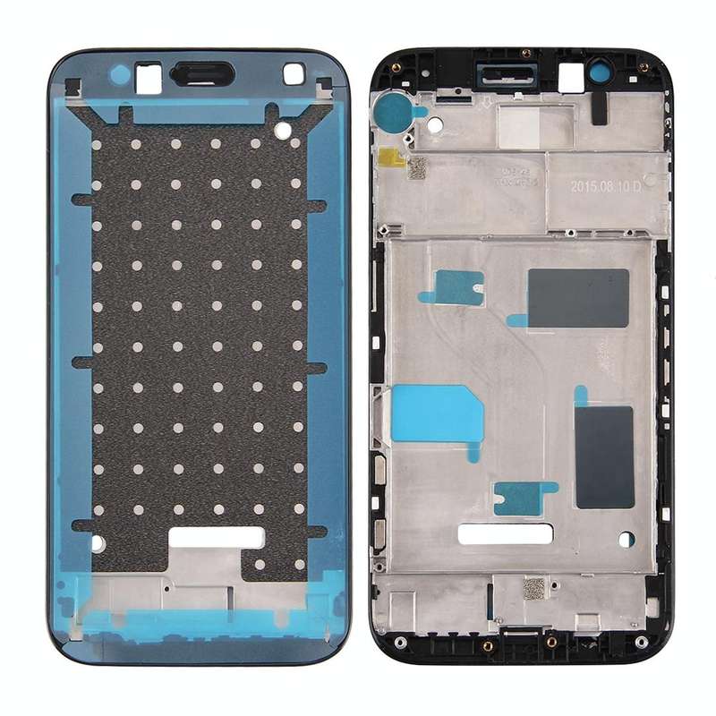 For Huawei G8 Front Housing LCD Frame Bezel Plate(Black)