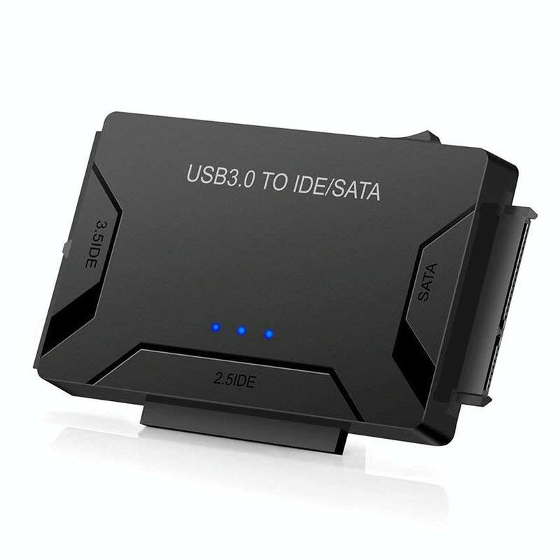 USB 3.0 to SATA / IDE Hard Disk Drive Converter Adapter Cable for 2.5 inch / 3.5 inch SATA IDE HD...