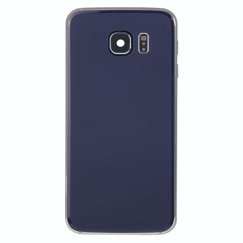 For Galaxy S6 Edge / G925 Full Housing Cover (Back Plate Housing Camera Lens Panel + Battery Back...