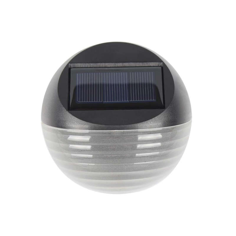 2 PCS Solar Power Light Sensor 6 Energy Saving Lamp LED Wall Light Outdoor Garden Fence Waterproo...