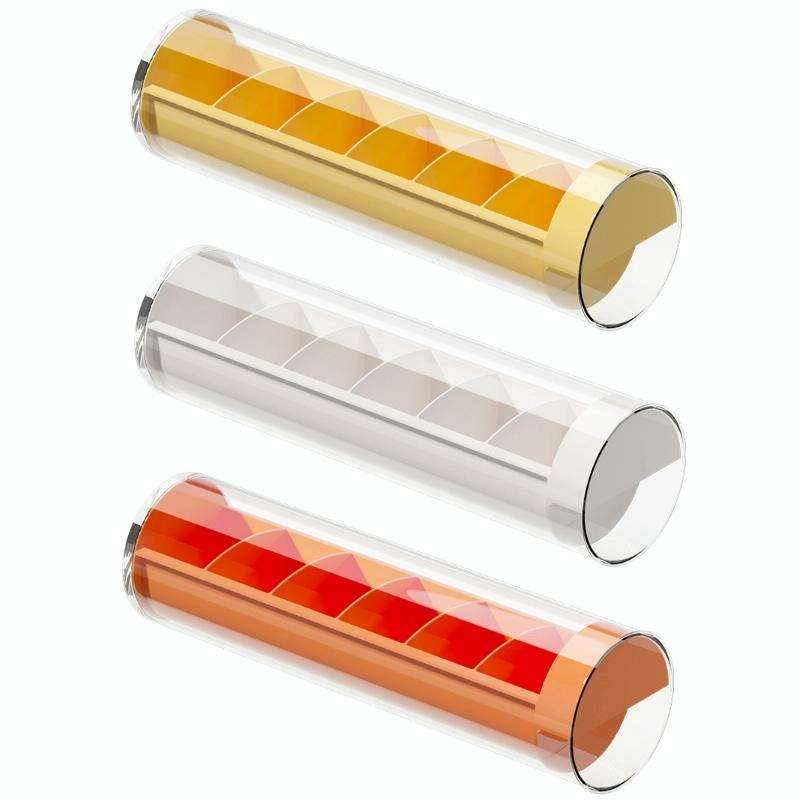 Cylindrical Type Socks Panties Dustproof Storage Box(White)