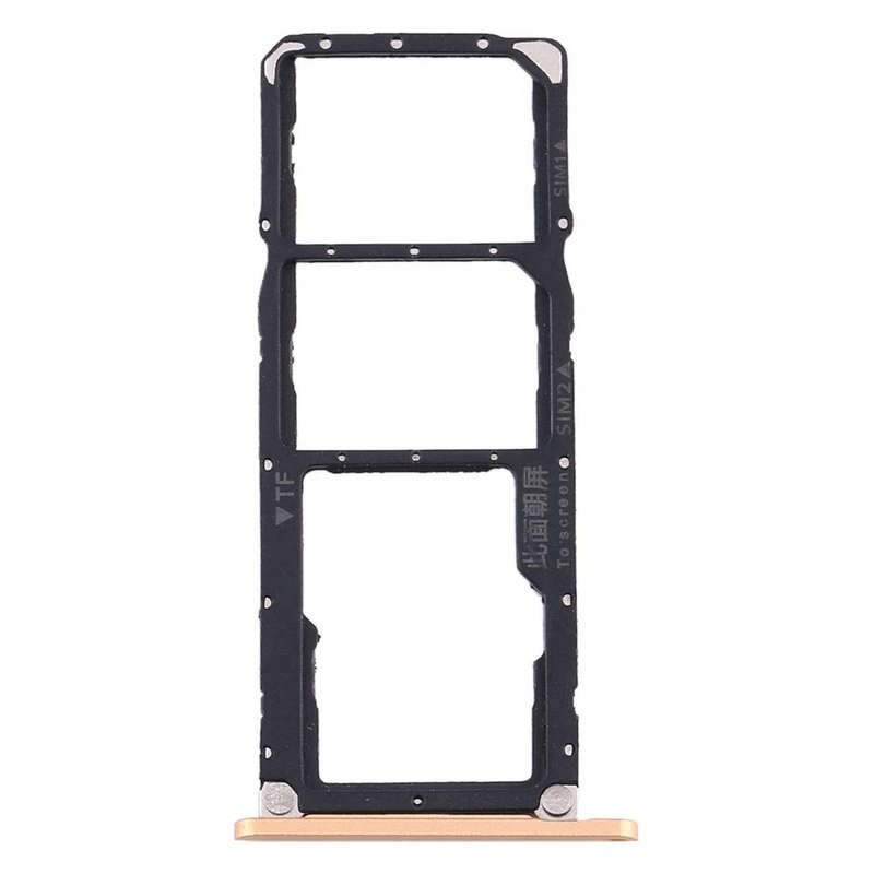 SIM Card Tray + SIM Card Tray + Micro SD Card Tray for Huawei Enjoy Max (Gold)
