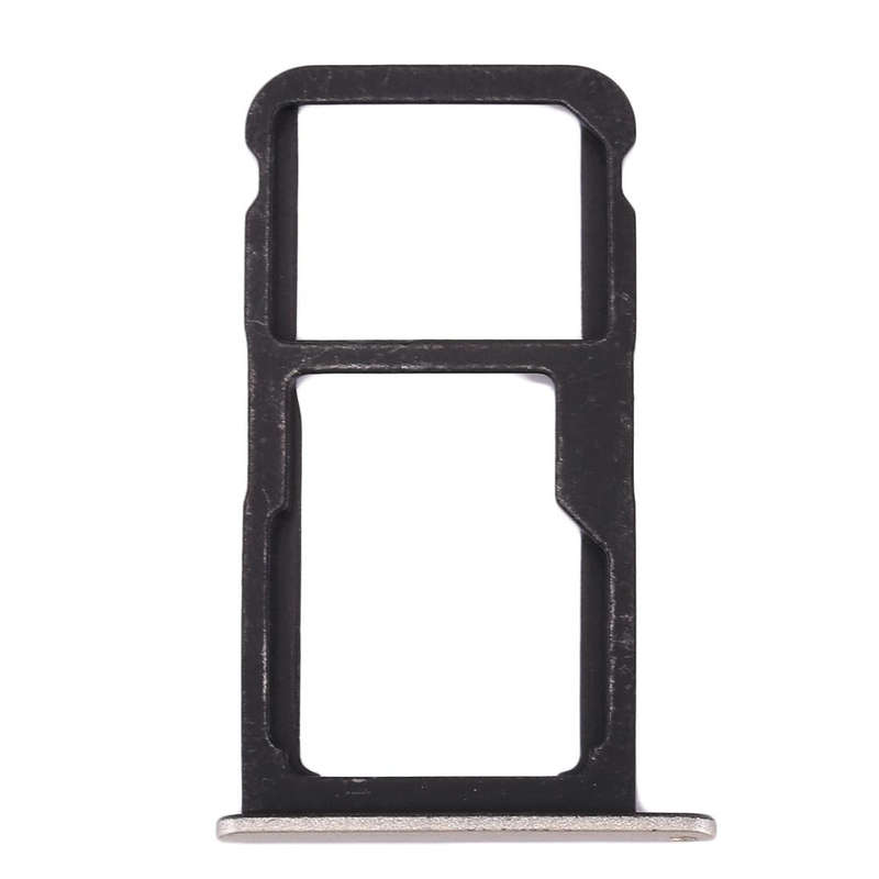 For Huawei Honor 8 Lite / P8 Lite 2017 SIM Card Tray & SIM / Micro SD Card Tray(Gold)