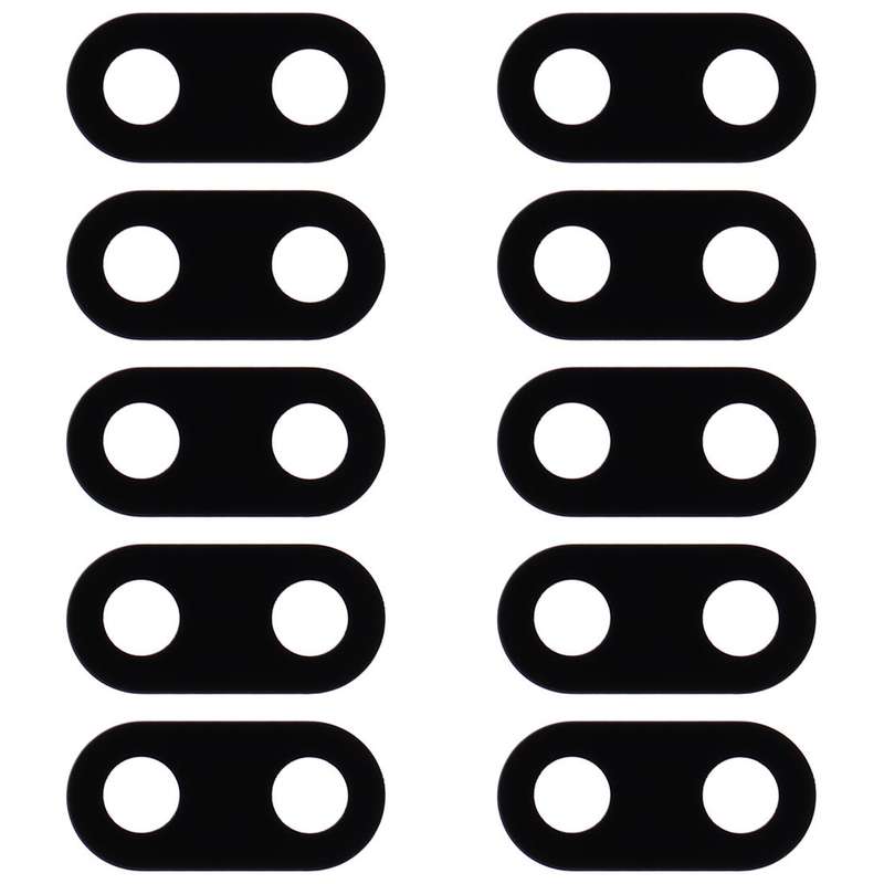 For Meizu X8 10pcs Back Camera Lens
