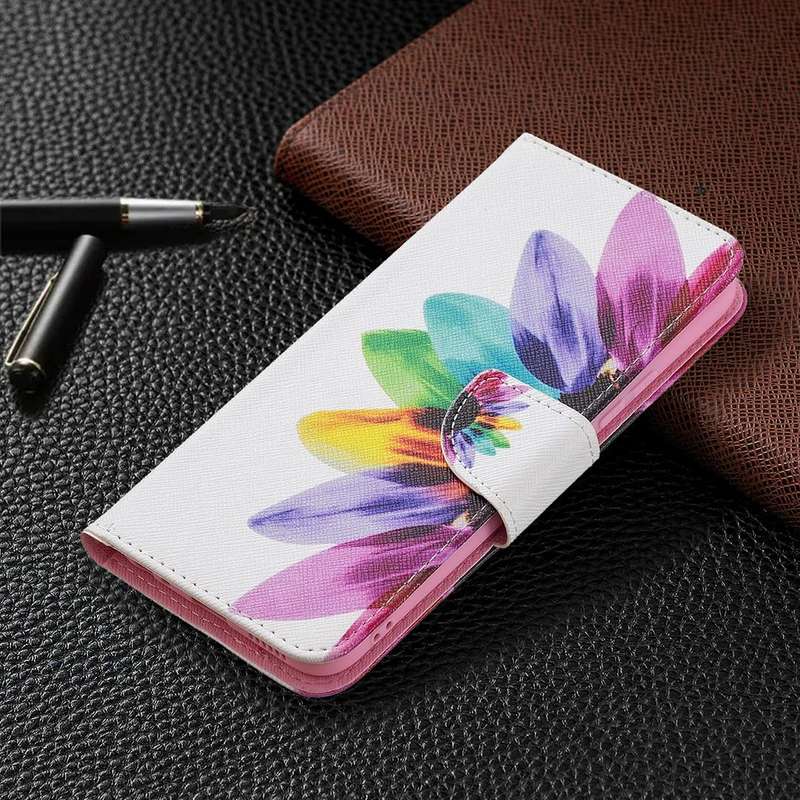 For vivo Y11 / Y15 / Y12 / Y17 Colored Drawing Pattern Horizontal Flip Leather Case with Holder &...