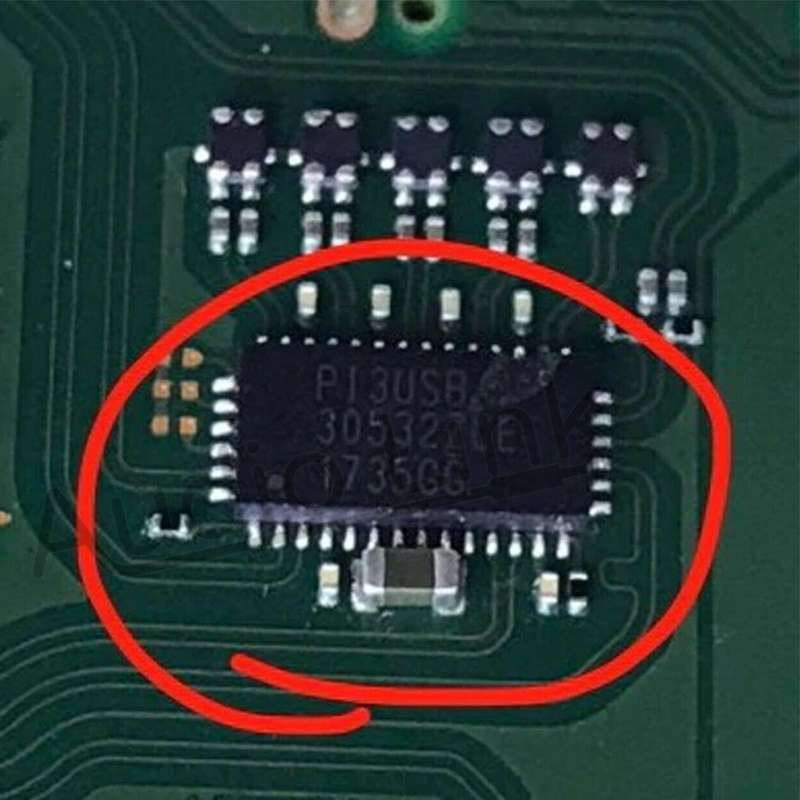 Audio Video Power P13USB IC Chip Replacement for Nintendo Switch