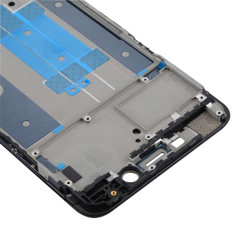 For OPPO R9s Plus Front Housing LCD Frame Bezel Plate  (Black)