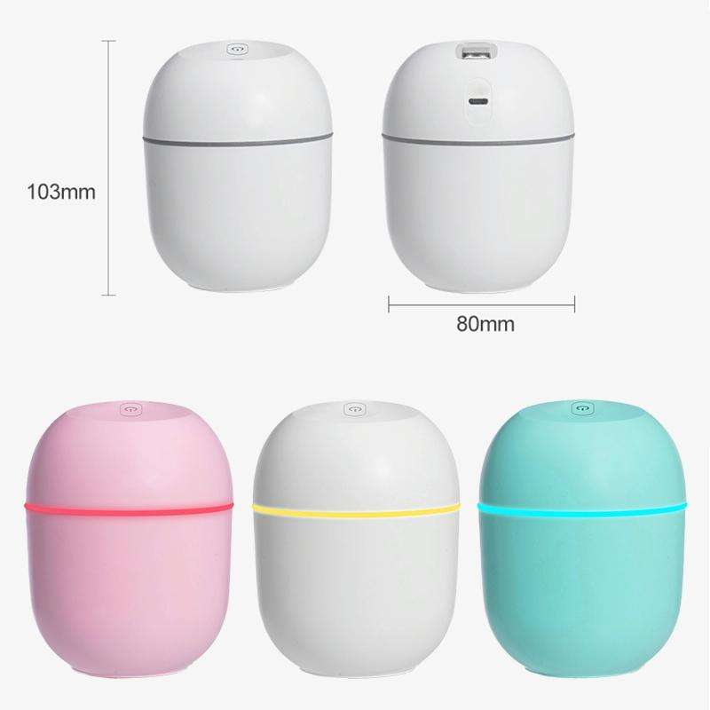 Disinfecting Humidifier USB Home Silent Bedroom Large Capacity Desktop Aroma Diffuser(Green)
