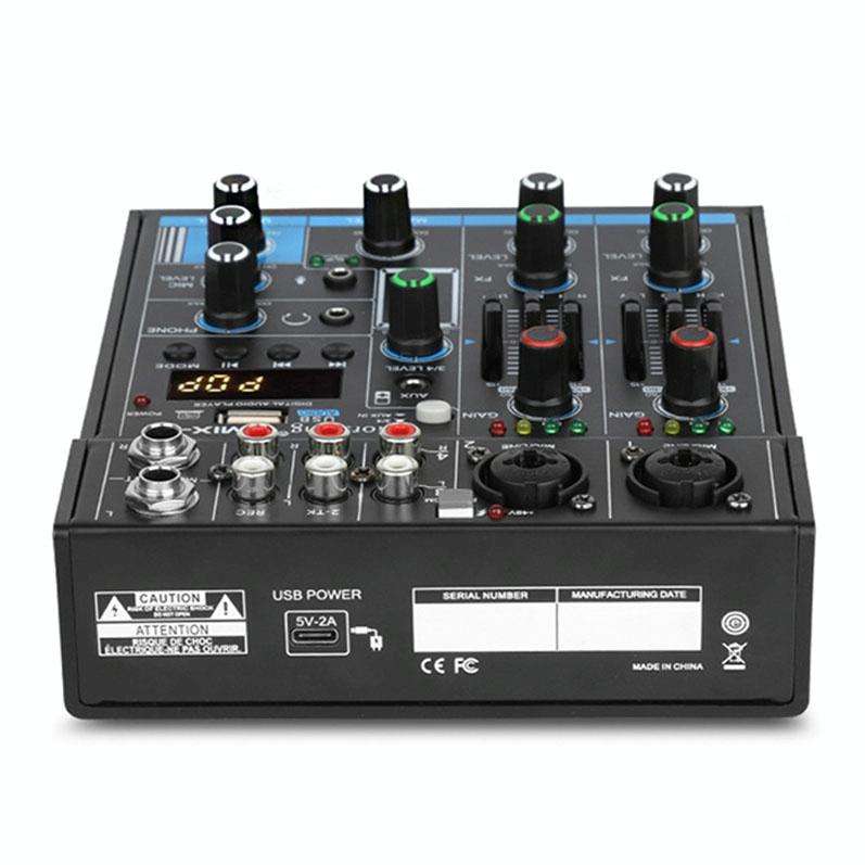 USB Balanced 4-ways Home Computer Recording Bluetooth Sound Card(M4)