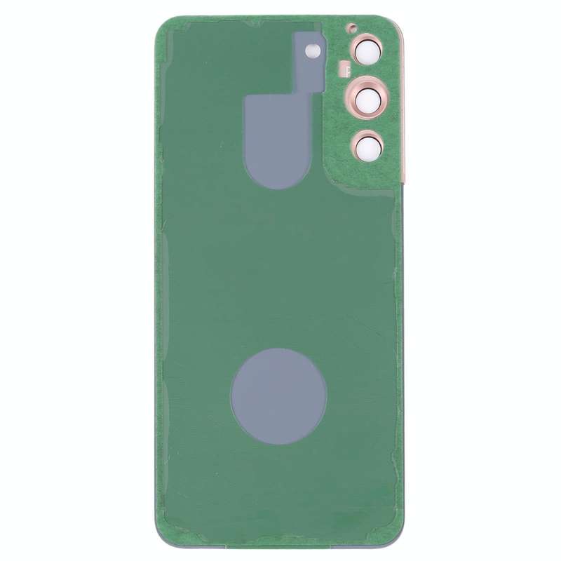 For Samsung Galaxy S22+ 5G SM-S906B Battery Back Cover with Camera Lens Cover (Pink)