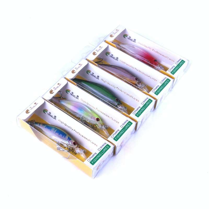 HENGJIA MI107 8cm/6g Simulation Hard Baits Fishing Lures Tackle Baits Fit Saltwater and Freshwate...