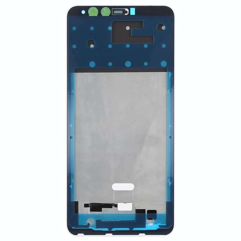 Front Housing LCD Frame Bezel for Huawei Enjoy 8 Plus(White)