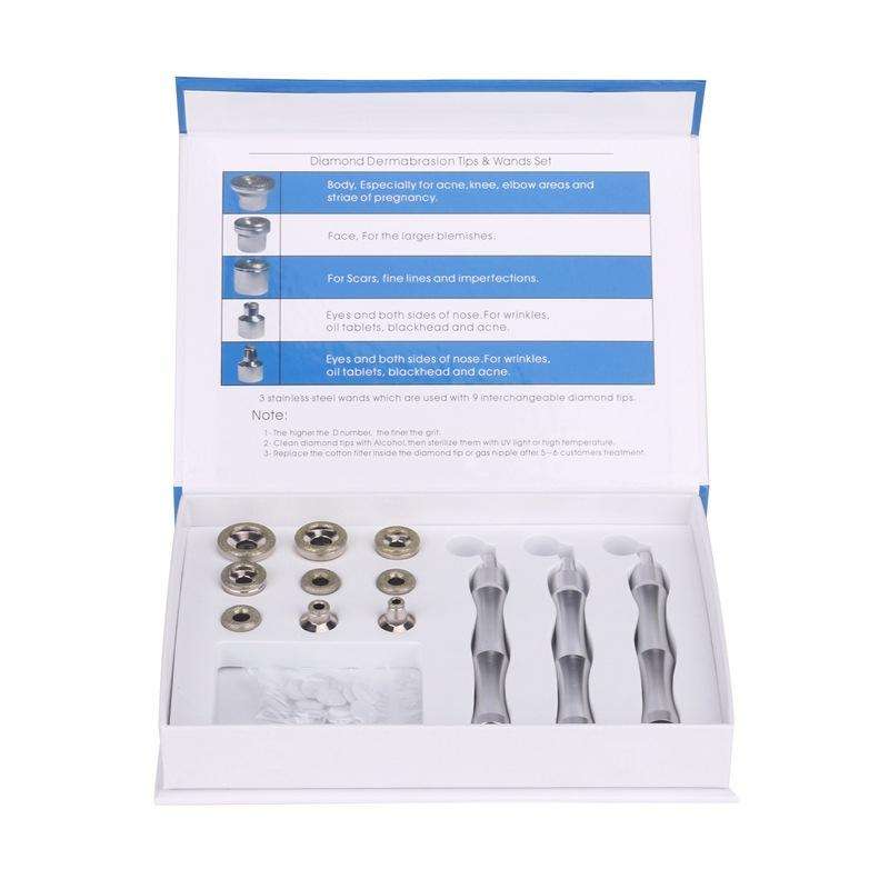 Microdermabrasion Facial Diamond Dermabrasion Machine Portable Cleaning Beauty Device 110V US Plug