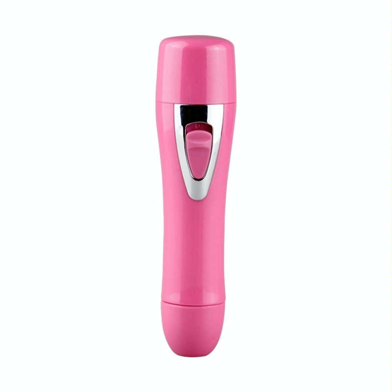 2 in 1 Lady Shaving Hair Removal Device Electric Mini Shaving Nose Hair Remover(Pink)