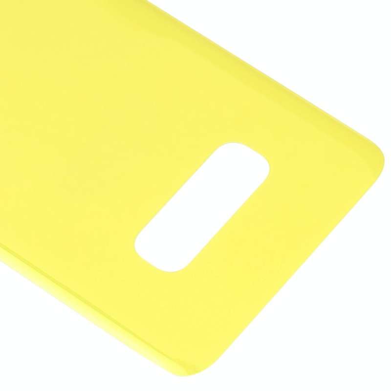 For Galaxy S10e SM-G970F/DS, SM-G970U, SM-G970W Original Battery Back Cover (Yellow)